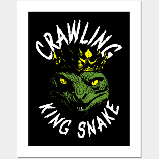 Crawling King Snake Posters and Art